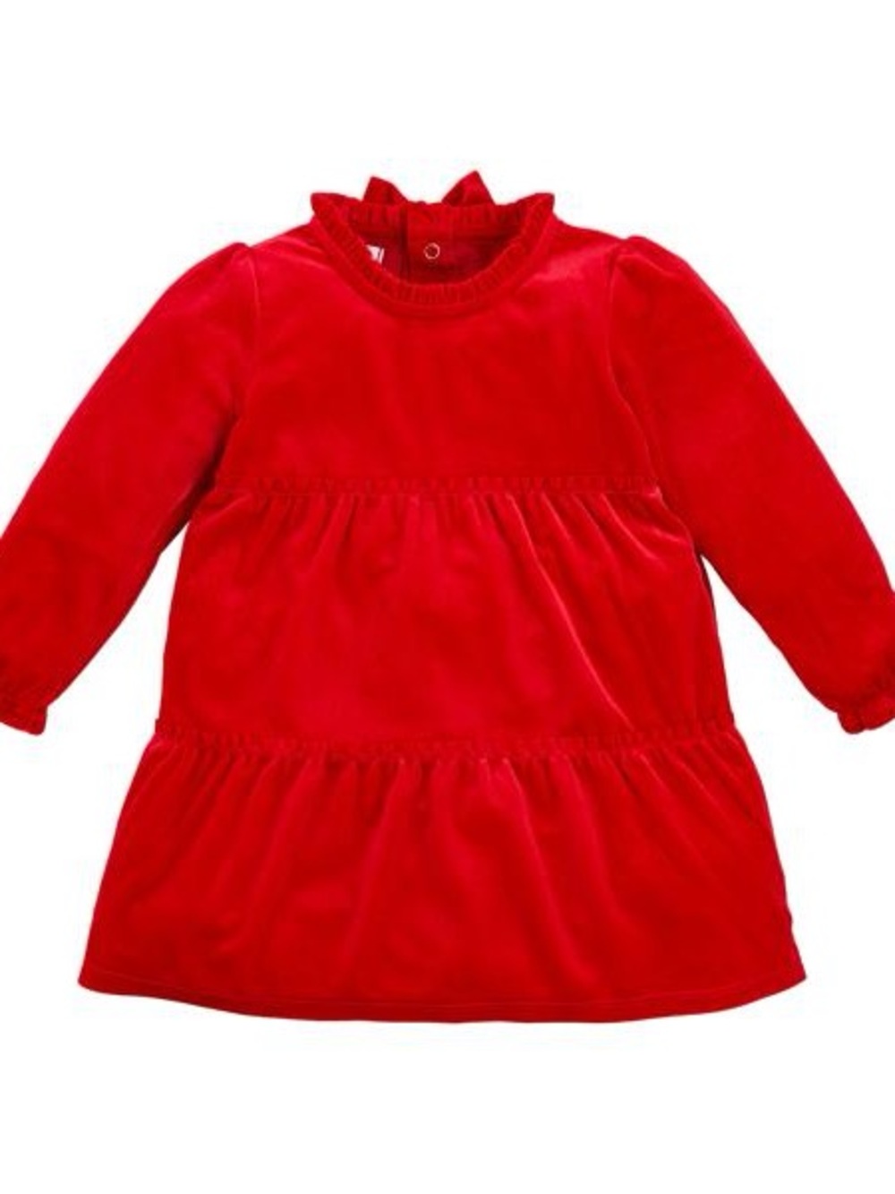 Mud Pie Red Velvet Bow Dress